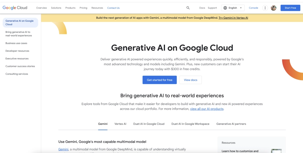google cloud and vertex ai - predictive ai software 