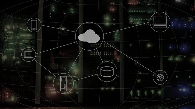 Cloud network with connected endpoint devices