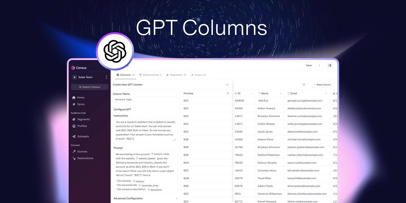 Announcing GPT Columns: Clean, Categorize and Enrich in Seconds