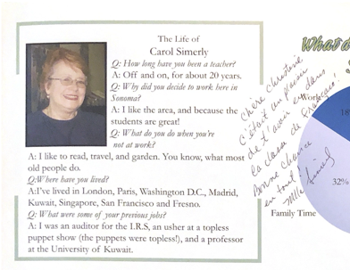 Image: The same scan as above, but with some handwritten text next to the Q&A, which is reproduced below.